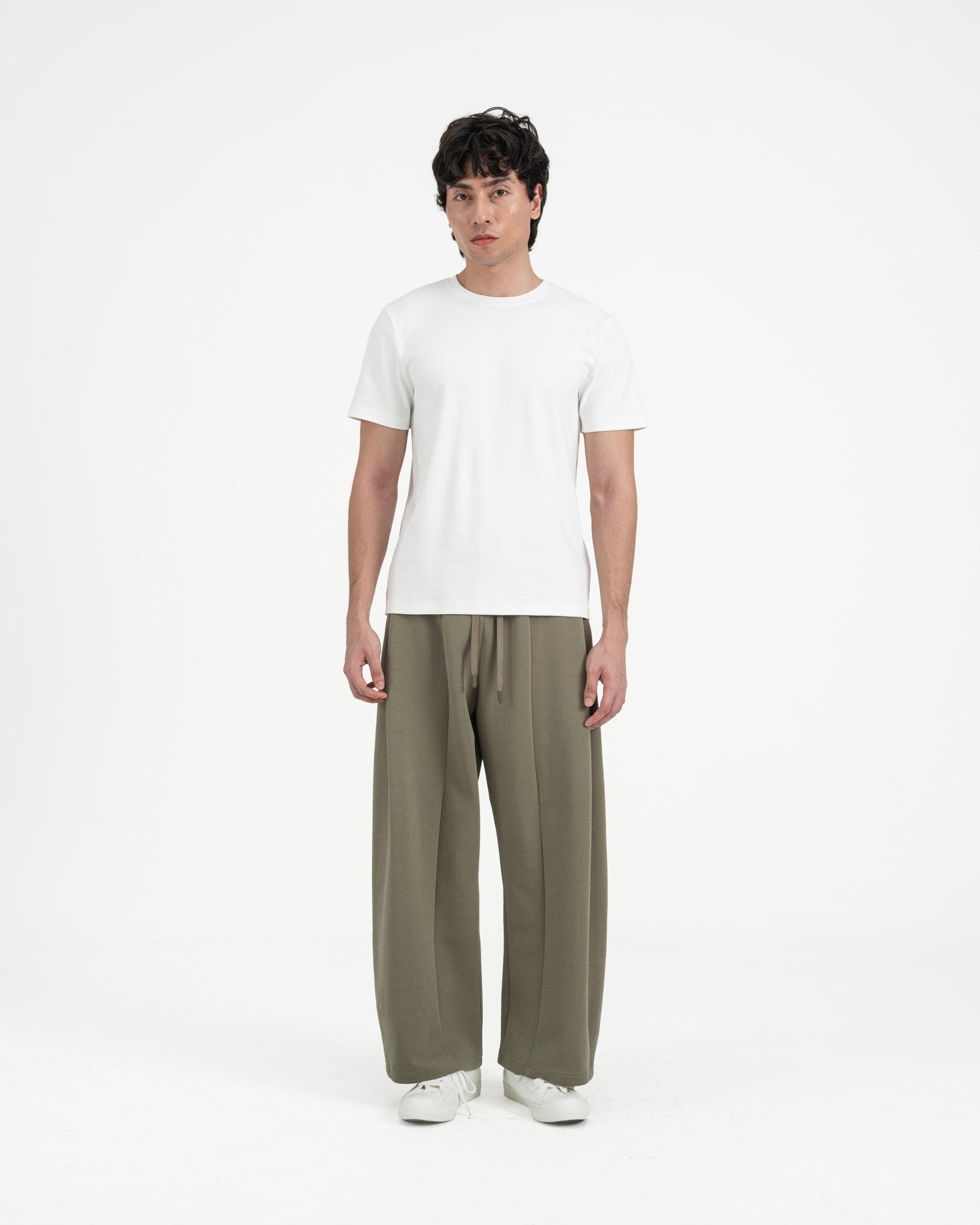 Cupro Classic Tee - Off White - G R A Y E