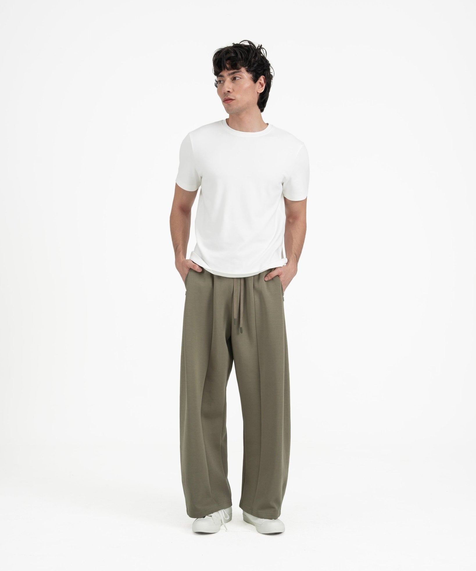 Cupro Classic Tee - Off White - G R A Y E