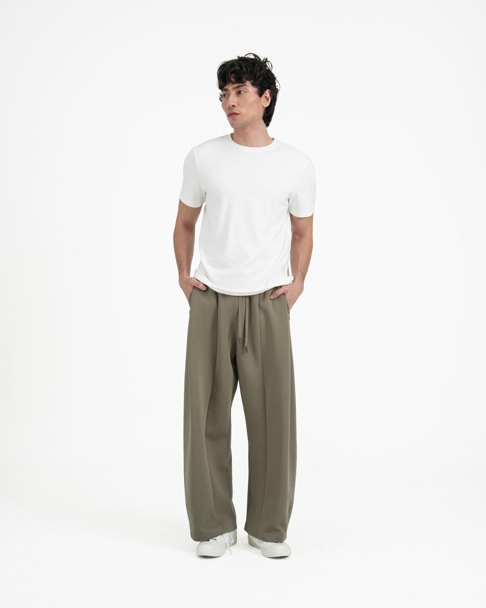 Cupro Classic Tee - Off White - G R A Y E
