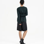 Cupro Long Sleeve Tee - Grayeen - G R A Y E