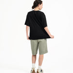 Cupro Signature Tee - Black - G R A Y E