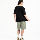 Cupro Signature Tee - Black - G R A Y E