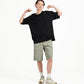 Cupro Signature Tee - Black - G R A Y E