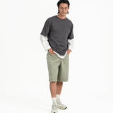 Cupro Signature Tee - Charcoal Gray - G R A Y E