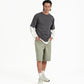 Cupro Signature Tee - Charcoal Gray - G R A Y E