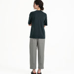 Cupro Signature Tee - Grayeen - G R A Y E