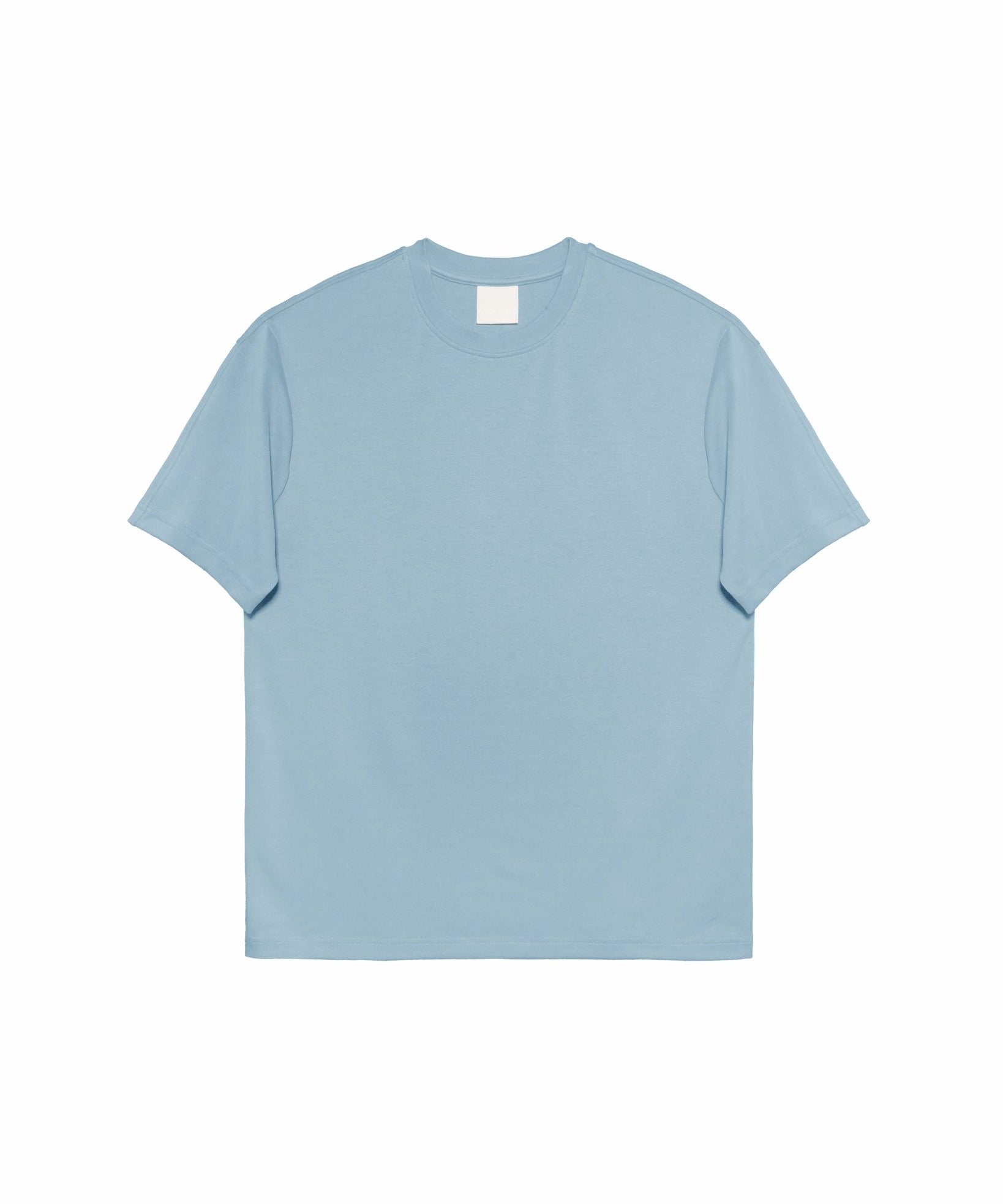 Cupro Signature Tee - Harbour Blue - G R A Y E
