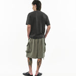 Cupro Signature Tee - Herbal Gray - G R A Y E