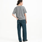 Cupro Signature Tee - Light Slate Gray - G R A Y E