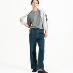 Cupro Signature Tee - Light Slate Gray - G R A Y E