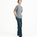 Cupro Signature Tee - Light Slate Gray - G R A Y E