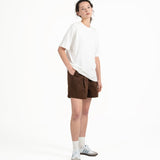 Cupro Signature Tee - Off White - G R A Y E