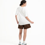 Cupro Signature Tee - Off White - G R A Y E