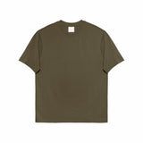 Cupro Signature Tee - Olive - G R A Y E