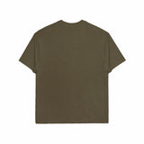Cupro Signature Tee - Olive - G R A Y E