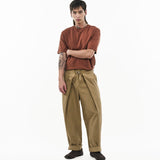 Cupro Signature Tee - Terracotta - G R A Y E