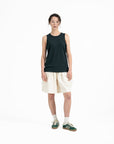 Cupro Sleeveless Tee - Grayeen - G R A Y E