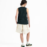 Cupro Sleeveless Tee - Grayeen - G R A Y E