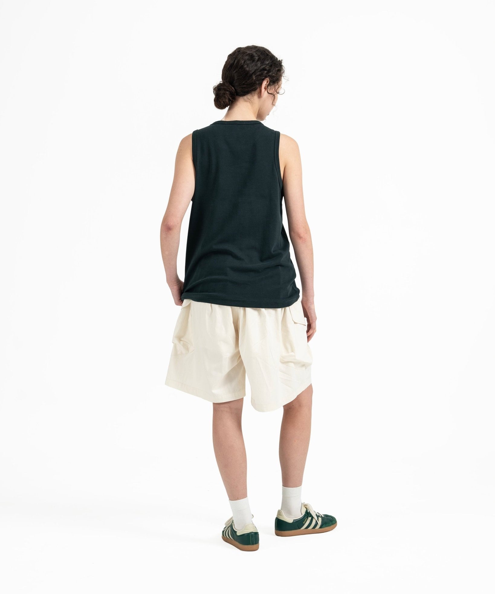 Cupro Sleeveless Tee - Grayeen - G R A Y E