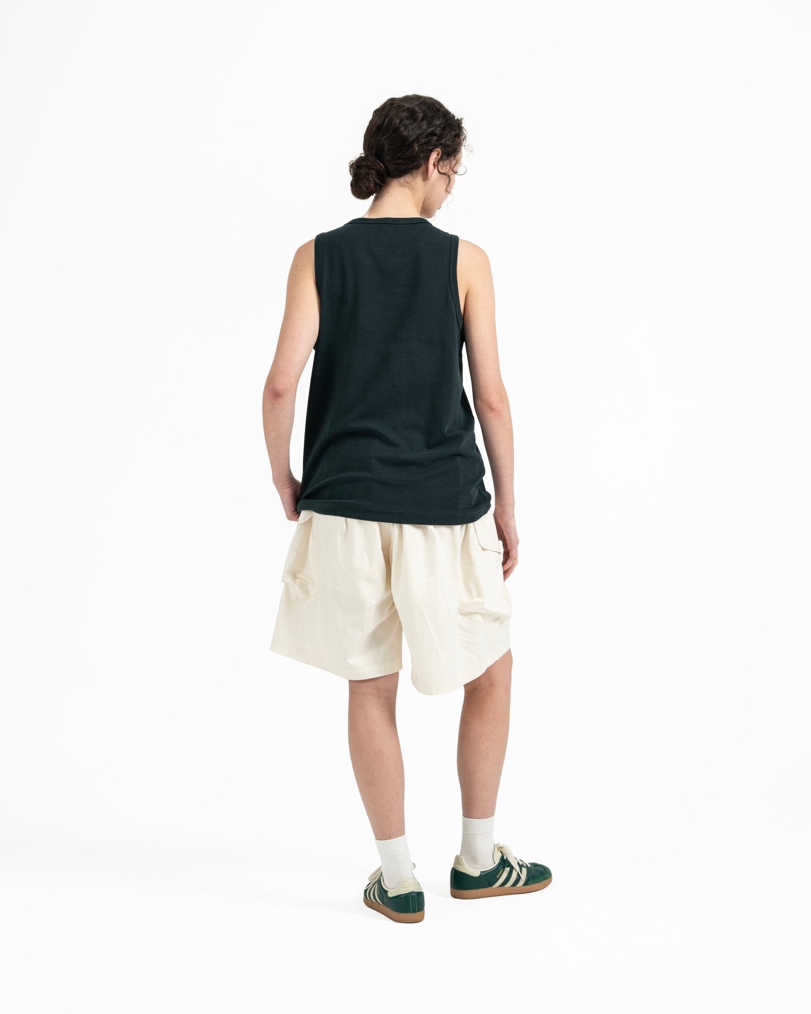 Cupro Sleeveless Tee - Grayeen - G R A Y E