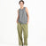 Cupro Sleeveless Tee - Light Slate Gray - G R A Y E
