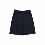 Double Waist Shorts - Navy - G R A Y E