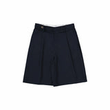 Double Waist Shorts - Navy - G R A Y E
