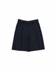 Double Waist Shorts - Navy - G R A Y E