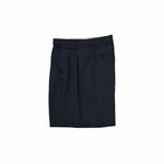 Double Waist Shorts - Navy - G R A Y E