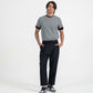 Drawstring Tailored Pants - Dark Navy - G R A Y E