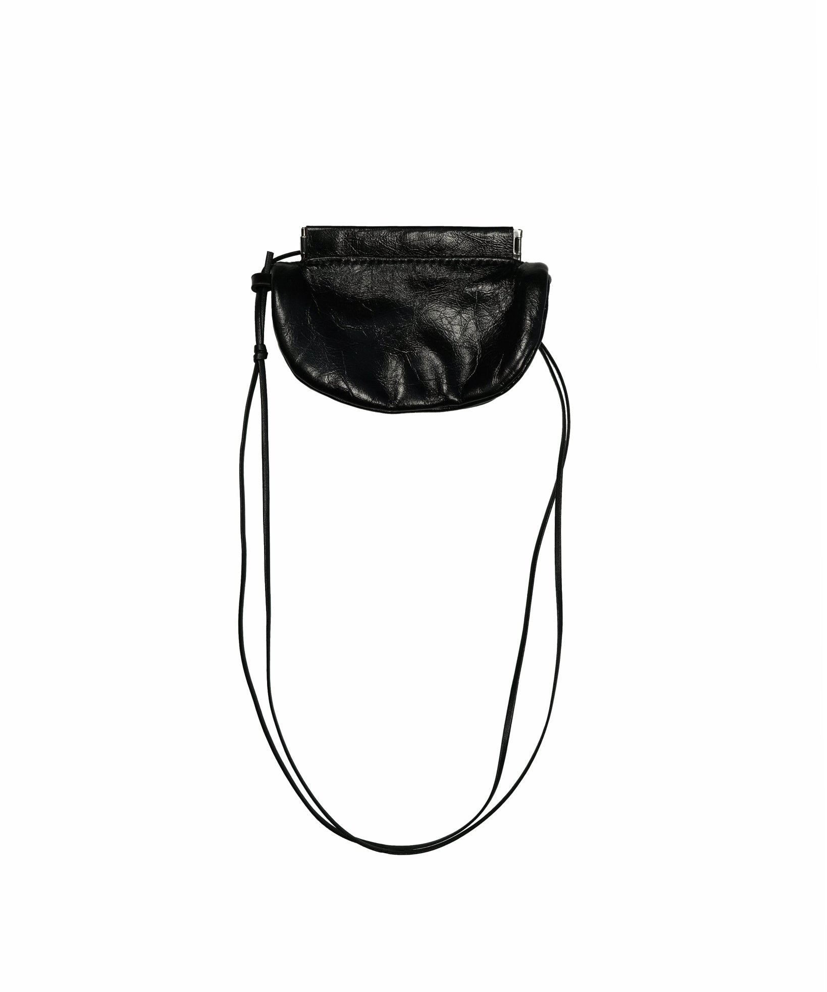 Eclipse Leather Pouch - G R A Y E