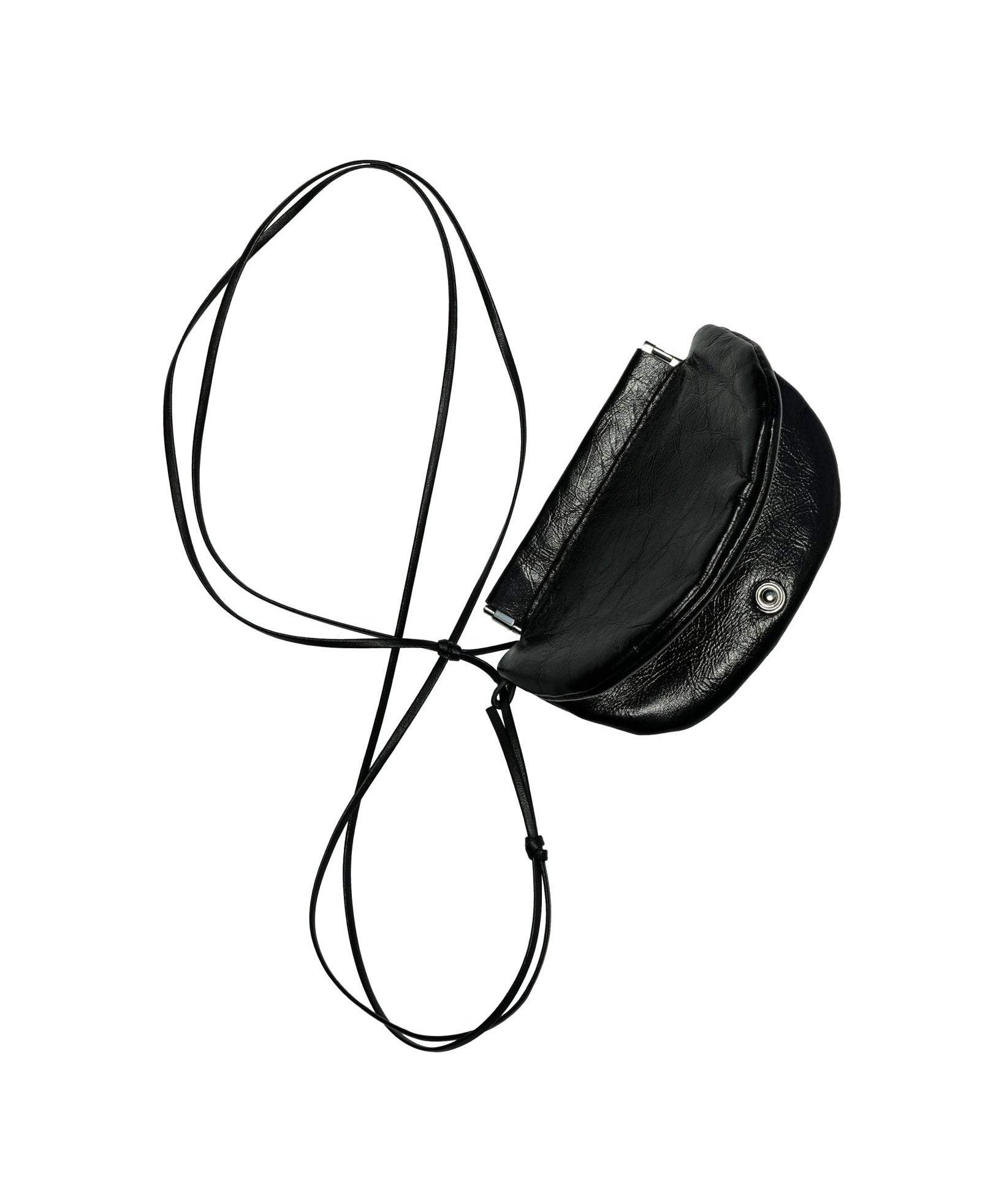 Eclipse Leather Pouch - G R A Y E