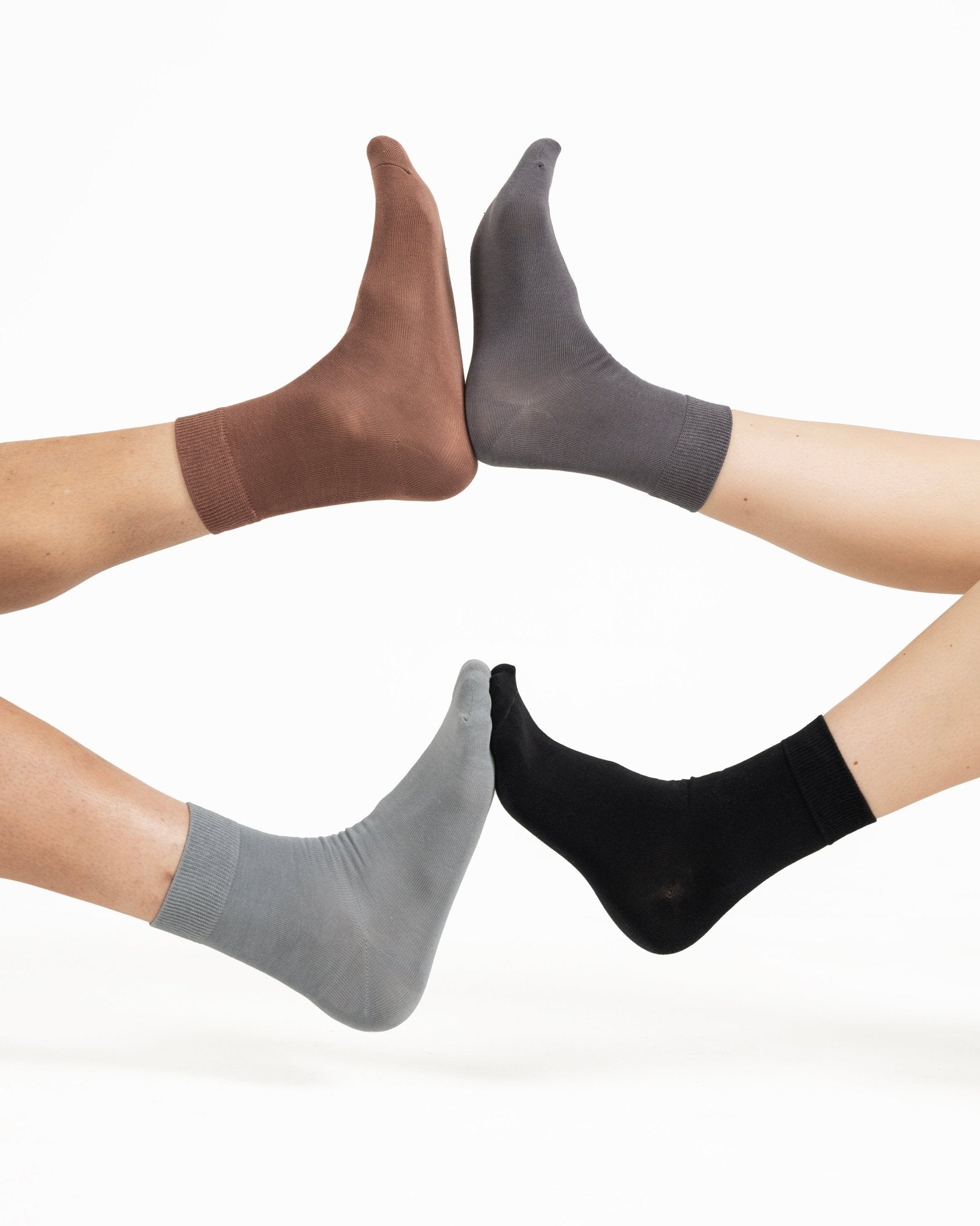 Everyday Crew Socks - G R A Y E