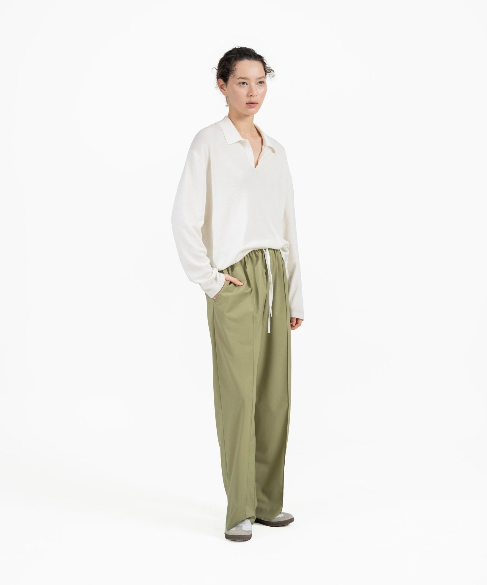 Everyday Wool Pants - G R A Y E