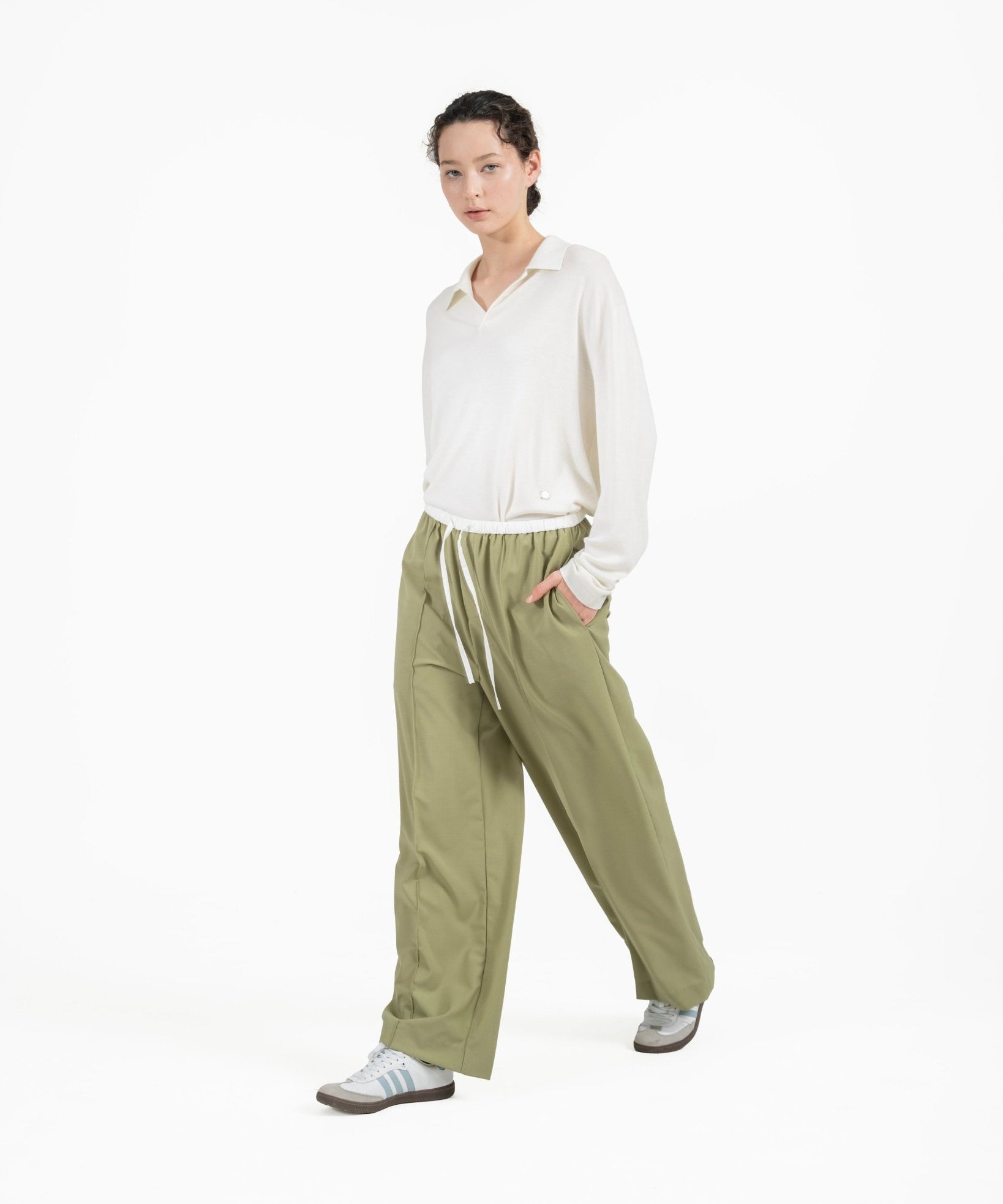 Everyday Wool Pants - G R A Y E