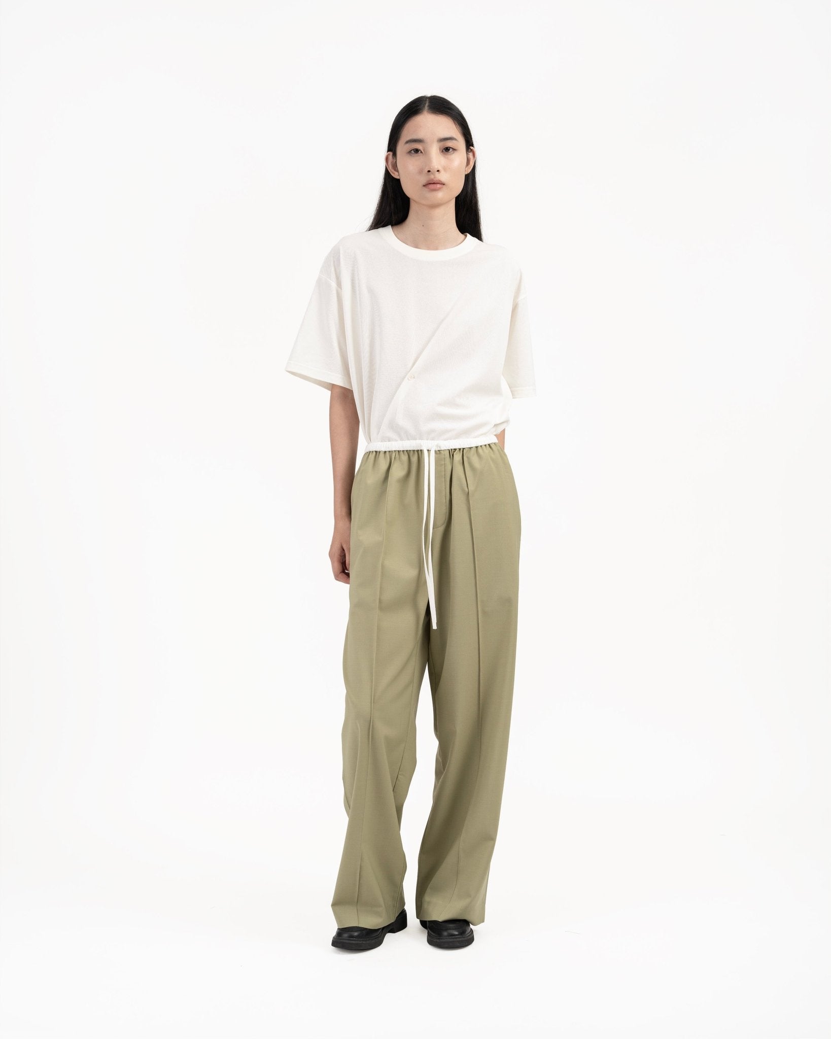 Everyday Wool Pants - G R A Y E