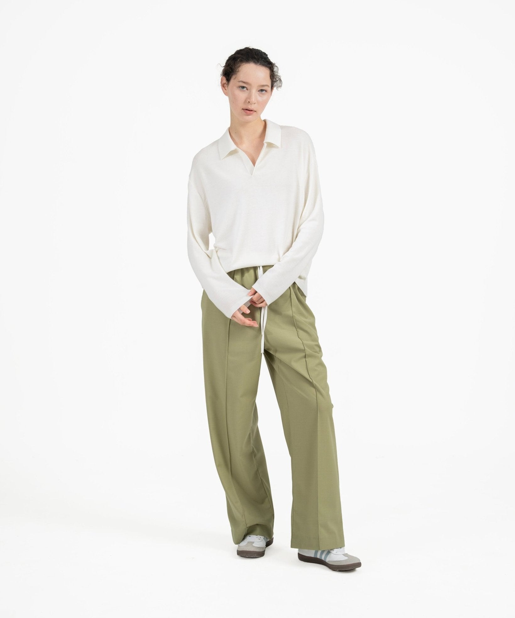 Everyday Wool Pants - G R A Y E
