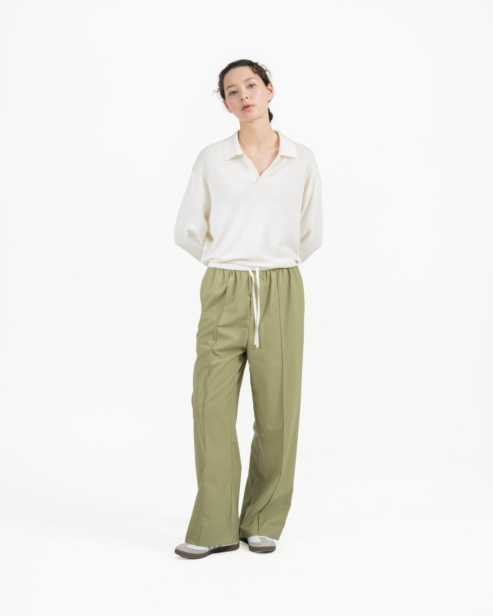 Everyday Wool Pants - G R A Y E