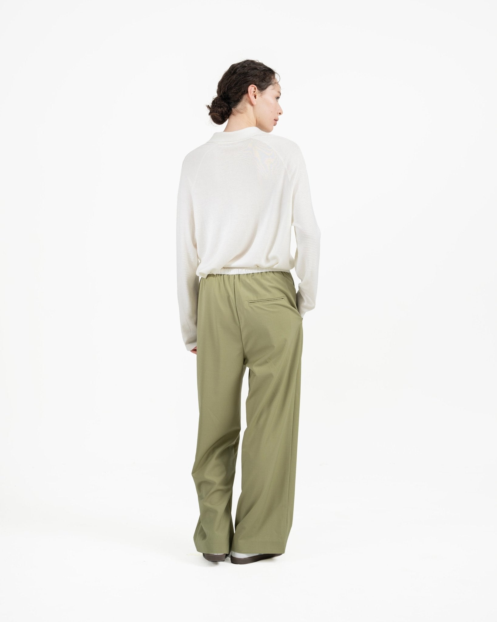 Everyday Wool Pants - G R A Y E