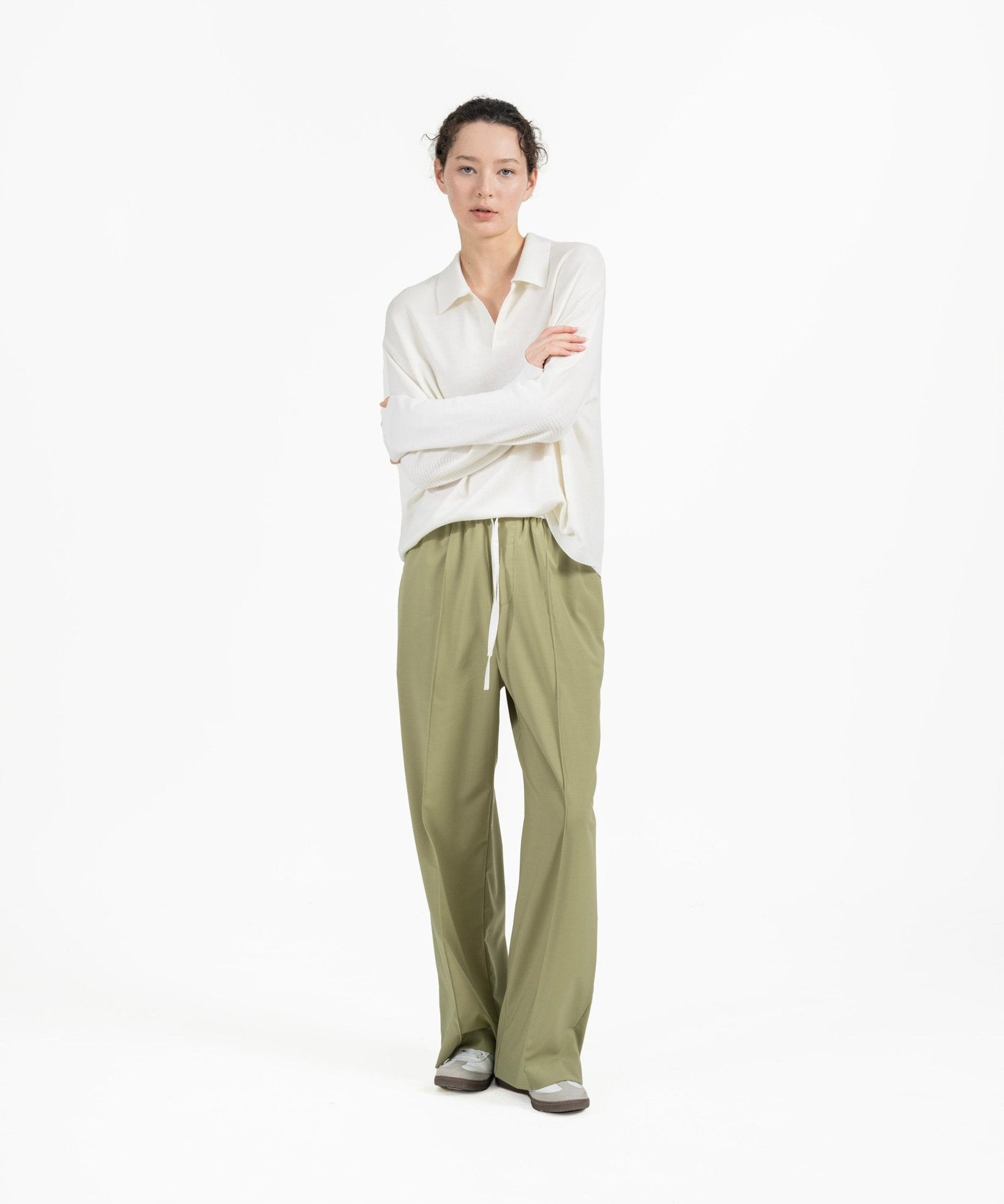 Everyday Wool Pants - G R A Y E