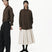 Fluid Knot Shirt - Brown - G R A Y E