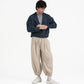Gathered Wrap Shirt - Prussian Blue - G R A Y E