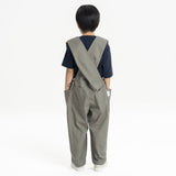 "Grow With Me" Overalls - Gray - G R A Y E