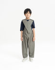 "Grow With Me" Overalls - Gray - G R A Y E