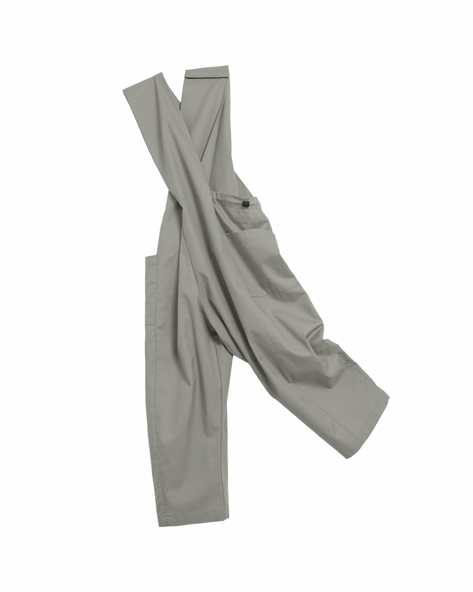 "Grow With Me" Overalls - Gray - G R A Y E