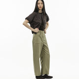 Gurkha Barrel Leg Pants - Fern Green - G R A Y E