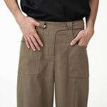 Gurkha Barrel Leg Pants - Husk Brown - G R A Y E