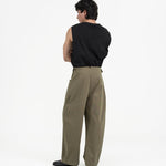 Gurkha Barrel Leg Pants - Husk Brown - G R A Y E