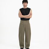 Gurkha Barrel Leg Pants - Husk Brown - G R A Y E