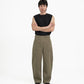 Gurkha Barrel Leg Pants - Husk Brown - G R A Y E